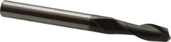 Niagara Cutter - 1/4", 3/4" LOC, 1/4" Shank Diam, 2-1/2" OAL, 2 Flute, Solid Carbide Square End Mill - Single End, Diamond Finish, Spiral Flute, 30° Helix, Centercutting, Right Hand Cut, Right Hand Flute, Series DIA230 - Eagle Tool & Supply