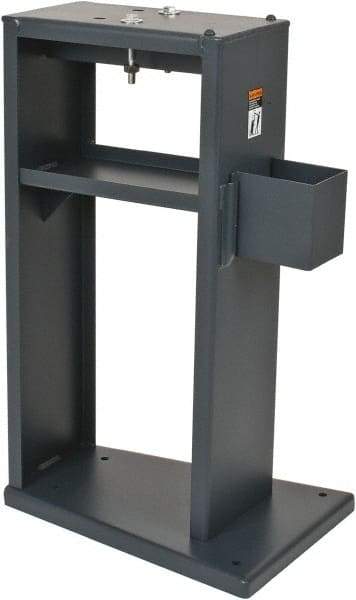 Dake - 18 Inch Long x 24 Inch Wide/Deep x 33 Inch High, Metal Cutting and Forming Machine Stand - For Use with 1-1/2B Arbor Press - Eagle Tool & Supply