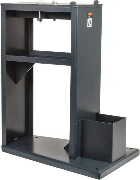 Dake - 18 Inch Long x 28-1/2 Inch Wide/Deep x 33 Inch High, Metal Cutting and Forming Machine Stand - For Use with 3A Arbor Press - Eagle Tool & Supply