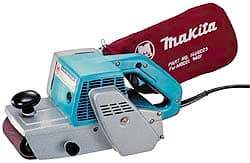 Makita - 3 x 24", Air Belt Sander - 1,300 SFPM - Eagle Tool & Supply