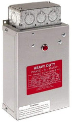 Made in USA - 20 to 30 hp Static Phase Converter - Eagle Tool & Supply
