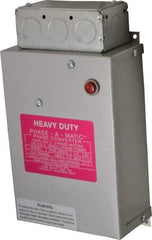 Made in USA - 3/4 to 1-1/2 hp Static Phase Converter - Eagle Tool & Supply