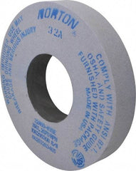 Norton - 12" Diam x 5" Hole x 2" Thick, K Hardness, 60 Grit Surface Grinding Wheel - Aluminum Oxide, Type 1, Medium Grade, 2,070 Max RPM, Vitrified Bond, No Recess - Eagle Tool & Supply