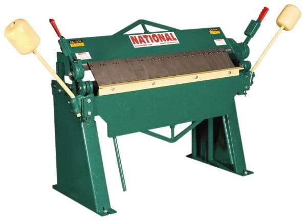 Made in USA - Press Brakes Machine Type: Floor Bending Length (Inch): 48 - Eagle Tool & Supply