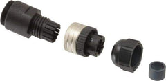 Brad Harrison - 4 Amp, Female Straight Field Attachable Connector Sensor and Receptacle - 250 VAC, 300 VDC, IP67 Ingress Rating - Eagle Tool & Supply