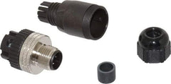 Brad Harrison - 4 Amp, Male Straight Field Attachable Connector Sensor and Receptacle - 250 VAC, 300 VDC, IP67 Ingress Rating - Eagle Tool & Supply