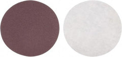 3M - 5" Diam, 100 Grit Aluminum Oxide Adhesive PSA Disc - Fine Grade, Maroon, J Weighted Backing, Flexible, Use with Random Orbital Sanders - Eagle Tool & Supply