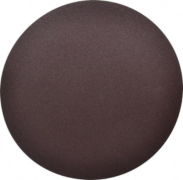 3M - 5" Diam, 220 Grit Aluminum Oxide Adhesive PSA Disc - Very Fine Grade, Maroon, J Weighted Backing, Flexible, Use with Random Orbital Sanders - Eagle Tool & Supply