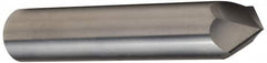 Accupro - 3/4" Diam 2 Flute Double End Solid Carbide Chamfer Mill - Eagle Tool & Supply