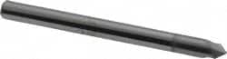 Accupro - 1/8" Diam 2 Flute Single End Solid Carbide Chamfer Mill - Eagle Tool & Supply