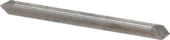 Accupro - 1/8" Diam 2 Flute Double End Solid Carbide Chamfer Mill - Eagle Tool & Supply