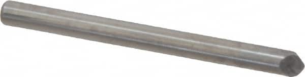 Accupro - 1/8" Diam 2 Flute Single End Solid Carbide Chamfer Mill - Eagle Tool & Supply