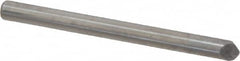Accupro - 1/8" Diam 2 Flute Single End Solid Carbide Chamfer Mill - Eagle Tool & Supply