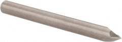 Accupro - 1/4" Diam 2 Flute Single End Solid Carbide Chamfer Mill - Eagle Tool & Supply