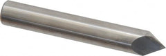 Accupro - 3/8" Diam 2 Flute Single End Solid Carbide Chamfer Mill - Eagle Tool & Supply