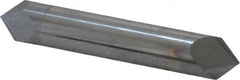 Accupro - 1/2" Diam 2 Flute Double End Solid Carbide Chamfer Mill - Eagle Tool & Supply