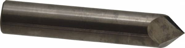 Accupro - 3/4" Diam 2 Flute Single End Solid Carbide Chamfer Mill - Eagle Tool & Supply