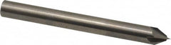 Accupro - 1/4" Diam 4 Flute Single End Solid Carbide Chamfer Mill - Eagle Tool & Supply