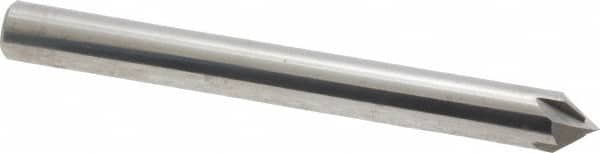 Accupro - 1/4" Diam 4 Flute Single End Solid Carbide Chamfer Mill - Eagle Tool & Supply