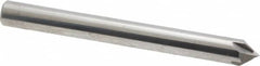 Accupro - 1/4" Diam 4 Flute Single End Solid Carbide Chamfer Mill - Eagle Tool & Supply