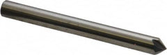 Accupro - 1/4" Diam 4 Flute Single End Solid Carbide Chamfer Mill - Eagle Tool & Supply