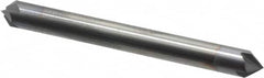 Accupro - 1/4" Diam 4 Flute Double End Solid Carbide Chamfer Mill - Eagle Tool & Supply