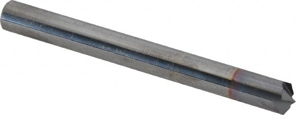 Accupro - 1/4" Diam 4 Flute Single End Solid Carbide Chamfer Mill - Eagle Tool & Supply