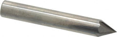 Accupro - 3/8" Diam 4 Flute Single End Solid Carbide Chamfer Mill - Eagle Tool & Supply