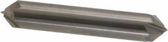 Accupro - 1/2" Diam 4 Flute Double End Solid Carbide Chamfer Mill - Eagle Tool & Supply