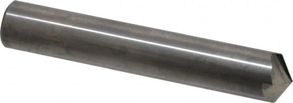 Accupro - 1/2" Diam 4 Flute Single End Solid Carbide Chamfer Mill - Eagle Tool & Supply