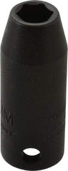 Proto - 3/8" Drive 8mm Deep Thin Wall Impact Socket - 6 Points, 2" OAL - Eagle Tool & Supply