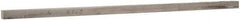 Value Collection - 12" Long x 3/8" High x 3/8" Wide, Plain Key Stock - Stainless Steel - Eagle Tool & Supply