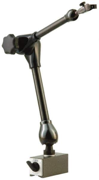 Noga - 0.001" Graduation, 0-100 Dial Reading, Indicator & Base Kit - 2-9/32" Dial Diam - Eagle Tool & Supply