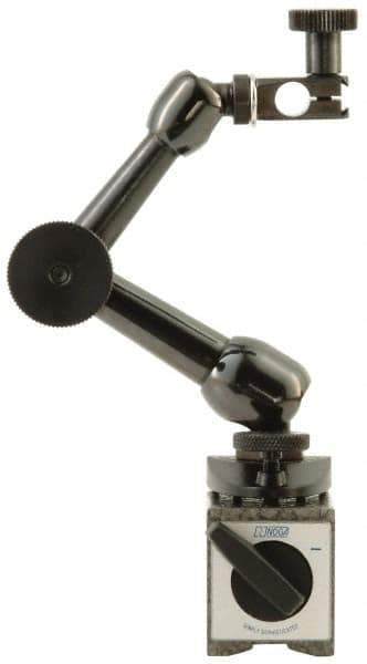 Noga - 0.001" Graduation, 0-100 Dial Reading, Indicator & Base Kit - 2-9/32" Dial Diam - Eagle Tool & Supply