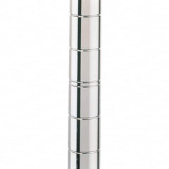 Metro - 1" Wide x 63" High x 1" Long Open Shelving Stationary Shelving Post - Eagle Tool & Supply
