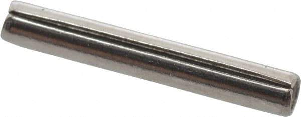 Value Collection - 1/16" Diam x 7/16" Long Slotted Spring Pin - Grade 18-8 Stainless Steel - Eagle Tool & Supply