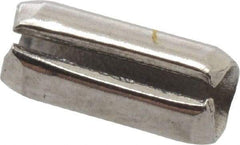 Value Collection - 5/64" Diam x 3/16" Long Slotted Spring Pin - Grade 18-8 Stainless Steel - Eagle Tool & Supply