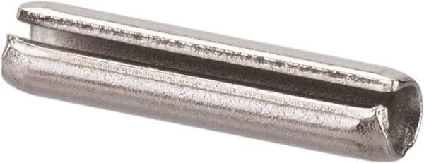 Value Collection - 5/64" Diam x 3/8" Long Slotted Spring Pin - Grade 18-8 Stainless Steel - Eagle Tool & Supply