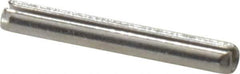 Value Collection - 5/64" Diam x 5/8" Long Slotted Spring Pin - Grade 18-8 Stainless Steel - Eagle Tool & Supply