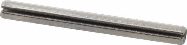 Value Collection - 5/64" Diam x 13/16" Long Slotted Spring Pin - Grade 18-8 Stainless Steel - Eagle Tool & Supply