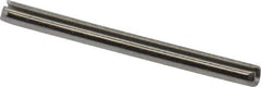 Value Collection - 5/64" Diam x 1" Long Slotted Spring Pin - Grade 18-8 Stainless Steel - Eagle Tool & Supply