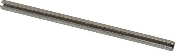 Value Collection - 5/64" Diam x 1-1/2" Long Slotted Spring Pin - Grade 18-8 Stainless Steel - Eagle Tool & Supply