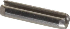 Value Collection - 3/32" Diam x 3/8" Long Slotted Spring Pin - Grade 18-8 Stainless Steel - Eagle Tool & Supply