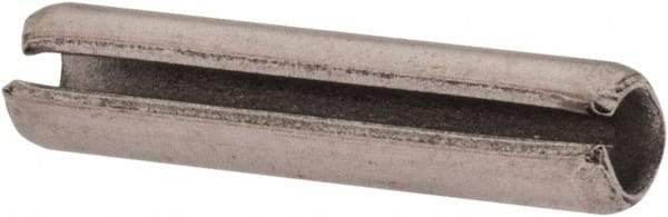 Value Collection - 3/32" Diam x 7/16" Long Slotted Spring Pin - Grade 18-8 Stainless Steel - Eagle Tool & Supply