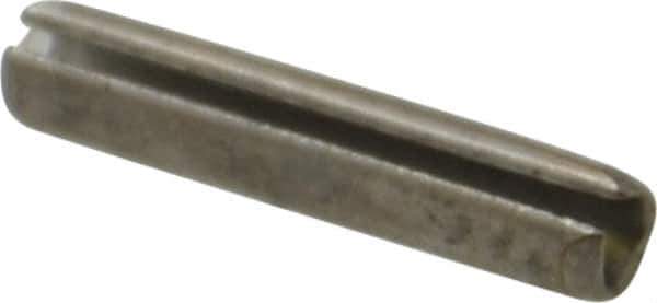 Value Collection - 3/32" Diam x 1/2" Long Slotted Spring Pin - Grade 18-8 Stainless Steel - Eagle Tool & Supply