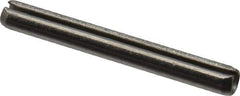 Value Collection - 3/32" Diam x 13/16" Long Slotted Spring Pin - Grade 18-8 Stainless Steel - Eagle Tool & Supply