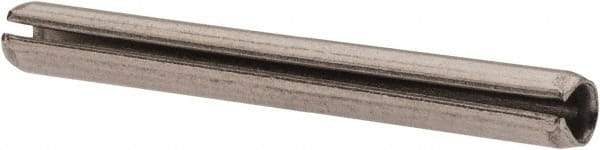 Value Collection - 3/32" Diam x 7/8" Long Slotted Spring Pin - Grade 18-8 Stainless Steel - Eagle Tool & Supply