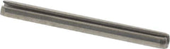 Value Collection - 3/32" Diam x 1" Long Slotted Spring Pin - Grade 18-8 Stainless Steel - Eagle Tool & Supply