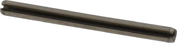 Value Collection - 3/32" Diam x 1-1/8" Long Slotted Spring Pin - Grade 18-8 Stainless Steel - Eagle Tool & Supply