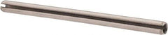 Value Collection - 3/32" Diam x 1-1/2" Long Slotted Spring Pin - Grade 18-8 Stainless Steel - Eagle Tool & Supply